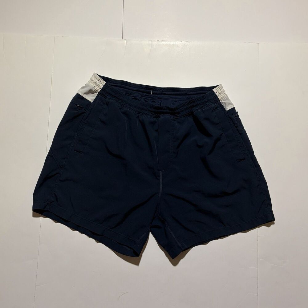 birddogs Men's Navy/White Athletic Shorts 2XL 6in Inseam Pockets